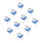 AVS COMPONENTS 1K (102) Vertical PCB Preset Variable Resistor Trimmer Potentiometer pack of 10