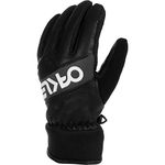 Oakley Mens Factory Winter Gloves 2.0, Blackout, S