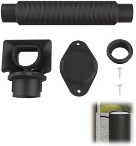 Rain Barrel Diverter Kit-Rain Barrel Downspout Diverter for Rectangular Downspouts, Collecting Clean Rainwater, Easily Turn Plastic Containers into Rain Barrels, Easy Installation Without Dismantling