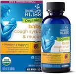 Mommy's Bliss Organic Baby Cough Syrup and Mucus + Immunity Support, Contains Organic Agave and Ivy Leaf, Made for Babies 4 month+, 1.67 Fluid Ounces