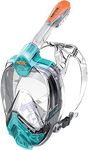 SEAC Libera, New Generation Integrated Snorkeling Mask, Hypoallergenic Silicone, Quick Release, 4 Sizes