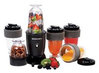 MaxiMatic EPB-1800 Elite Cuisine 300-Watt 17-Piece Personal Drink Blender - BPA Free, Black