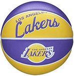 WILSON NBA Team Retro Mini Basketball - Los Angeles Lakers