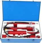 20 Ton Porta Power Hydraulic Kit with 4.7 Ft/1.4 m Oil Hose,Portable Hydraulic Jack for Porta Power Hydraulic Equipment Construction Loadhandler Truck Bed Unloader Farm