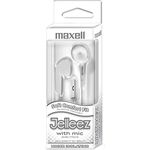 Maxell Jelleez Earset, White