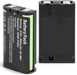 SHAWOROCE 2 x Battery Batteries HHR-P104 Type 29 Compatible with Panasonic Cordless Phone KX-TG5623 KX-TW201 KX-TGA550 Cordless Phone GP85AAALH3BXZ NI-MH Battery 900 mAh 3.6 V