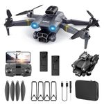 Toysmenia fOlDaBlE-ToY-DrOnE-WiTh-hQ-WiFi-cAmErA-ReMoTe-cOnTrOl-fFOr-kKIdS-QuAdCoPtEr-wItH-pHoToGrApHy GeStUrE-SeLfIe-fLiPs- HeAdLeSs mMOdE bOuNcE-MoDe-aPp-oNe-kEy tAkE-OfFsUpPoRtS/LaNdInG (M3 Max)