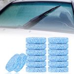 120pcs Windscreen Washer Tablets, Car Wiper Cleaning Tablets, Car Effervescent Tabs, Screen Wash for Cars Windshield Glass Concentrated Solid Fluid Detergent Tablets