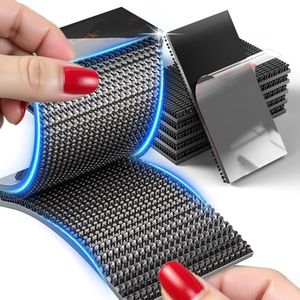 PHIXBEAR 16 Pcs Dual Lock Reusable Double Sided Tape Fasteners Made of 3M, Heavy-Duty EZ Pass/IPass/IZoom/SunPass Mounting Strips Waterproof and Heat-Resistant for Indoor and Outdoor Use, 1in x 2in