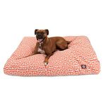 Majestic Pet Towers Rectangle Pet Bed - Orange - X-Large