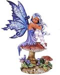 Pacific Giftware Amy Brown Licensed Violet Fairy Statue Polyresin Figurine