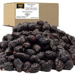 Traina Home Grown California Dried Whole Black Mission Figs - Healthy, No Added Sugar, Non GMO, Gluten Free, Kosher Certified, Vegan, Value Size (5 lbs)