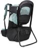 Thule Sapling Child Carrier Backpack - Machine Washable Seat - Self-Standing Frame - Adjustable Padded Straps for Parents - Ergonomic seat with Under-Leg Support for Child - UPF 50 Sunshade,Black