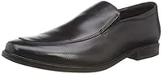 Clarks Men's Howard Edge Derby, Black Leather, 11 UK