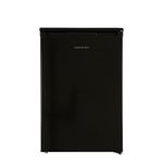 Cookology UCFR130 Undercounter Freestanding Fridge 130 Litre Capacity, Features an Adjustable Temperature Control and Legs and Reversible Door - In Black