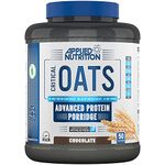 Applied Nutrition Critical Oats - Protein Oats, Porridge With ISO-XP Whey Protein Isolate, Healthy Breakfast and High Protein Snack (3kg - 50 Servings) (Chocolate)