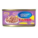 Oceans Secret - Canned Tuna Flakes in Sunflower Oil, 180g (Pack of 8) | Immunity Booster | Superfood