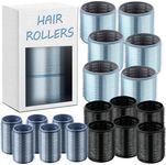 xnicx 18pcs Hair Roller Set Hair Curlers,Self-Grip Ceramic Ionic Thermal Hair Rollers,Velcro Rollers Hair Curlers to Sleep In for Hair Blowout Look,Salon Quality Hair Rollers for Long Short Hair