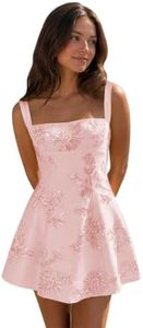 Vpkrtf Blush Pink 3D Floral Lace Homecoming Dress Sleeveless Short Corset Prom Dresses 2026 for Teens A Line Puffy Formal Coctail Party Ball Gown Plus Size 20