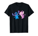 Disney Stitch and Angel Valentine’s Day Kisses T-Shirt