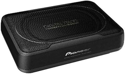 Pioneer TS-WX130EA Space Saving Active Subwoofer with Built-In Class-D Amplifier