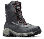 Columbia Men's Bugaboot III, Black/Bright Red, 11 Wide