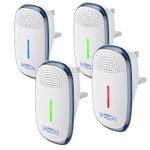 Ultrasonic Pest Repeller, 4 Packs, 2024 Upgraded Electronic Indoor Plug in for Insects, Mice,Ant, Mosquito, Spider, Rodent, Roach, Mosquito Repellent