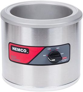 Nemco - 6100A - 7 Qt Round Countertop Food Warmer