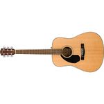Fender CD-60S LH Dreadnought Left Handed 6-Strings Acoustic Guitar- Natural