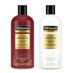 1xTRESemmé Keratin Smooth Shampoo 680 ml & 1x TRESemmé Keratin Smooth Conditioner for 72h frizz control, smoothness & shine 680 ml 2 piece