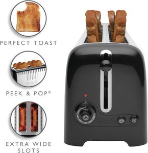 Dualit 2-Slice Long Slot Toaster – Stainless Steel