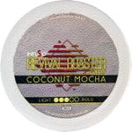 InfuSio Coffee Pods 96 Count - Coconut Mocha Medium Roast Single Serve Coffee Pods for Keurig K Cups Brewers - InfuSio Revival Roaster Premium Roasted Coffee Keurig 2.0 Compatible