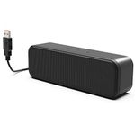 LIELONGREN [Newer] USB Computer Speaker for Desktop, Laptop Speaker, PC Speaker, Small Computer Soundbar with Hi-Quality Sound, Loud Control Volume, Rich Bass