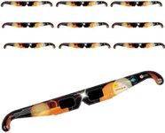 LUNT SOLAR SYSTEMS 10 Pack Bulk Premium - Solar Eclipse Glasses - Spanish Language CE & ISO Certified Eclipse Glasses - Approved 2024 Eclipse