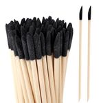 50pcs Fine Detailing Sanding Sticks, Beveled Polishing Sticks Matchsticks 280 Grit Sanding Twigs Tools for Hobby Woodworking Plastic Model Building Remove Glue & Dirt