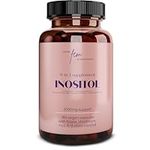 Inositol Myo & D-Chiro PCOS 4100MG Vegan Capsules, Hormonal Balance, Fertility Supplement, Preconception, Pregnancy & Ovarian Support, 9-in-1 Inositol, Folate 5-MTHF, Chromium, Zinc, VIT B6, B12 & D3