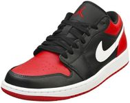 nike Air Jordan 1 Low Men's Shoes Alternate Bred Toe 553558 066 - Size 11 White/Black