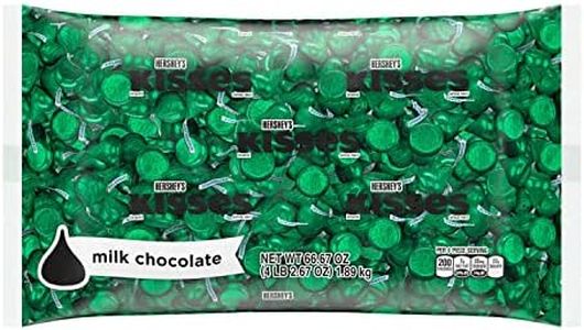 HERSHEY'S KISSES Milk Chocolate Candy Bulk Bag, 66.67 oz