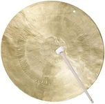 Original Feng Gong, Wind Gong, large Gong, Yoga Healing Symphony Orchestra great sound, including wooden/cotton bobbins,25cm