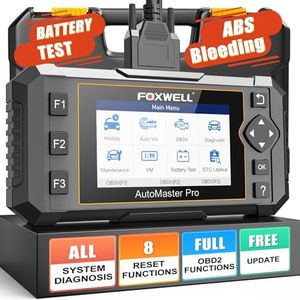 2024 Newest FOXWELL NT624 Elite OBD2 Scanner, ALL System with 8 Resets ABS Bleeding/SAS/Oil/TPS/EPB/BRT/Injector/D-P-F Resets Battery Test Upgrade of NT614 Elite Car Code Reader Scan Tool for All Cars