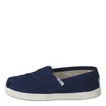 TOMS Mini Classics Kids Slip On Trainers UK 7 (Toddler) Navy Blue