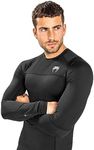 Venum Men's Standard G-Fit Air Rashguards Longsleeve-Black