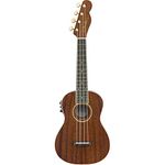 Fender 971630076 Grace VanderWaal Signature Ukulele (Dark Walnut) - Concert Ukulele