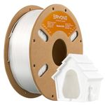 ERYONE Engineering Filament, 1.75 mm 3D Printing Filament, Dimensional Accuracy +/-0.03mm, Fit Most FDM Printer, ASA White 1kg Spool (2.2LBS)