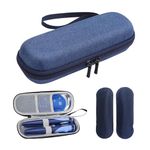 ARROMI Insulin Cooler Travel Case, Diabetic Travel Case with 2 Nylon Ice Packs, Insulin Travel Case, Medicine Cooler for Travel Insulin Case Diabetic Supplies Insulin Case (Blue)