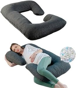 The White Willow Pregnancy Pillow for Pregnant Women-Maternity Pillow for Pregnancy Sleeping-C Shape Pillow for Sleeping-Pregnancy Pillow for Women-Belly Support Pillow-Gift for Expectant Mother-Grey