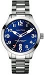 Nautica Men's Watch - A12518G with Blue Dial and Stainless Steel Bracelet