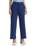 Symbol Premium Women's Relaxed Business Casual Pants (SBP-SS24-WTR-710_Blue_34)