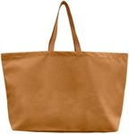 Canvas Tote Bag Extra Large Reusable for Grocery Travel Beach Carrying Shopping Tote Shoulder Bags Folding Handbag