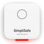 SimpliSafe Bell Box - Wireless External Siren with 105db Alarm and Red Flashing LED Security Light Deterrent. Compatible with SimpliSafe Home Security System Only